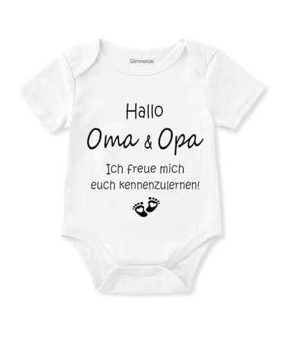 Glimnerize Baby Verkündung Babybody Nachwuchs ankündigen Gender Reveal Geschenk Neugeborene ihr werdet oma und Opa Schwangerschaftsverkündung A2-Oma und Opa Glimnerize Baby Verkündung Babybody Nachwuchs ankündigen Gender Reveal Geschenk Neugeborene ihr werdet oma und Opa Schwangerschaftsverkündung A2-Oma und Opa von Glimnerize