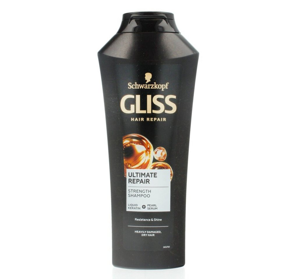 Gliss Kur Trockenshampoo GLISS Ultimate Repair Shampoo stark geschädigtes Haar 400ml Gliss Kur Trockenshampoo GLISS Ultimate Repair Shampoo stark geschädigtes Haar 400ml von Gliss Kur