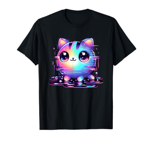 Glitch Cat Lustiges Kawaii Katze Design für Männer Frauen Verspielt T-Shirt Glitch Cat Lustiges Kawaii Katze Design für Männer Frauen Verspielt T-Shirt von Glitch Cat Funny Kawaii Cat Design for Men Women