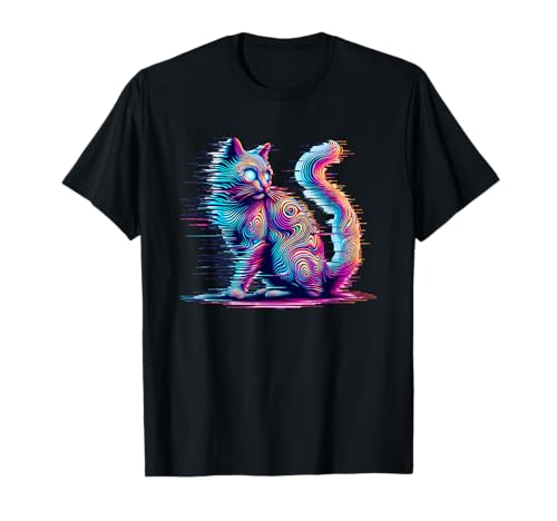 Glitch Cat Lustiges Kawaii-Katzen-Design für Männer Frauen Anime T-Shirt Glitch Cat Lustiges Kawaii-Katzen-Design für Männer Frauen Anime T-Shirt von Glitch Cat Funny Kawaii Cat Design for Men Women