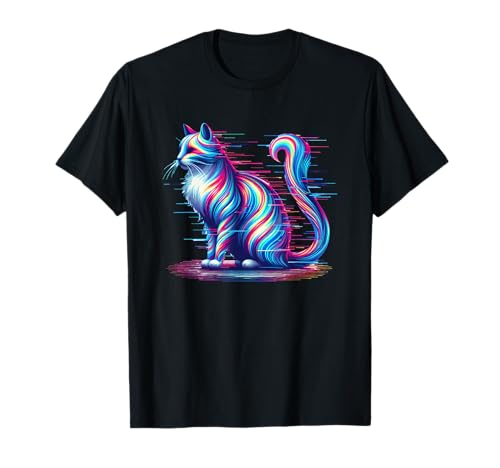 Glitch Cat Lustiges Kawaii-Katzen-Design für Männer Frauen Digital T-Shirt Glitch Cat Lustiges Kawaii-Katzen-Design für Männer Frauen Digital T-Shirt von Glitch Cat Funny Kawaii Cat Design for Men Women
