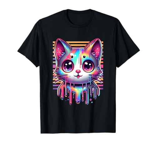 Glitch Cat Lustiges Kawaii-Katzen-Design für Männer Frauen Grafik T-Shirt Glitch Cat Lustiges Kawaii-Katzen-Design für Männer Frauen Grafik T-Shirt von Glitch Cat Funny Kawaii Cat Design for Men Women