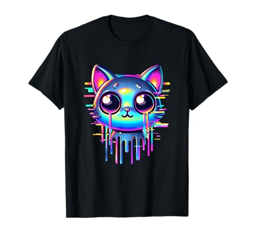 Glitch Cat Lustiges Kawaii-Katzen-Design für Männer Frauen mutig T-Shirt Glitch Cat Lustiges Kawaii-Katzen-Design für Männer Frauen mutig T-Shirt von Glitch Cat Funny Kawaii Cat Design for Men Women