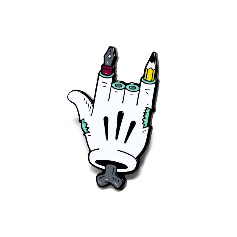 Rock & Design - Anstecknadel von GlitchBitchShop