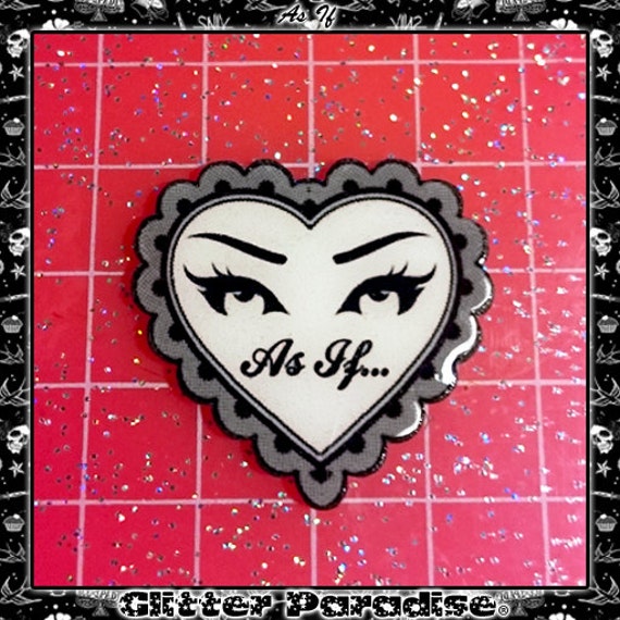 As Ob... - Anstecker Whatever Forever Feminismus Feminist Girl Boss We Can Do It Empower The Future Is Male Glitter Paradise® von GlitterParadise