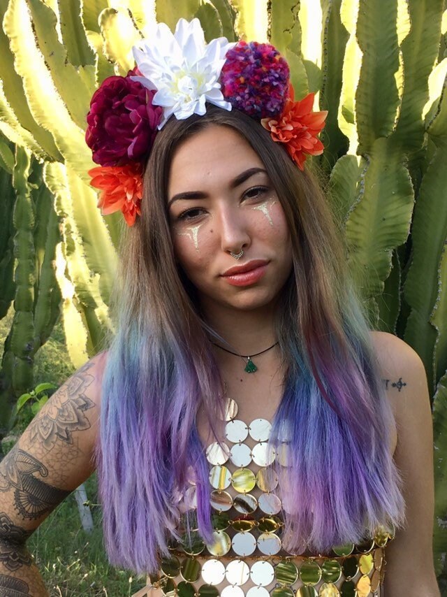 Blumenkranz Mit Bommel Blumenkranz Mit Bommel von GlitterTrip