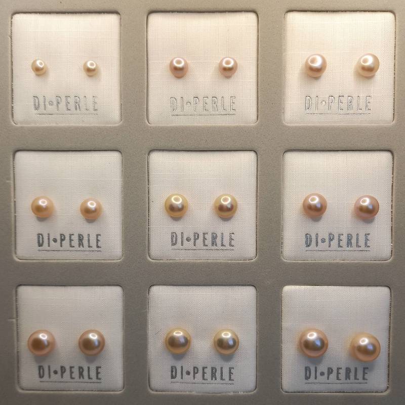Rosefarbene Perlenohrstecker - Süßwasserperlen Ohrstecker 925 Silber Verschieden Größen Rosefarbene Perlenohrstecker - Süßwasserperlen Ohrstecker 925 Silber Verschieden Größen von GlitzerGeschmeide