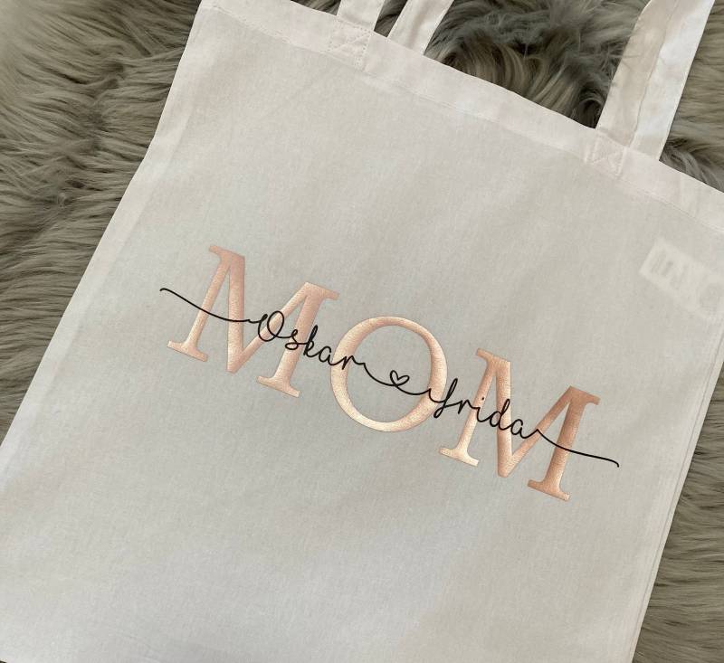 Stoffbeutel Stofftasche Mom Mama Geschenk Personalisierbar Mit Namen Der Kinder Für Muttertag Stoffbeutel Stofftasche Mom Mama Geschenk Personalisierbar Mit Namen Der Kinder Für Muttertag von GlitzerfadenFrl