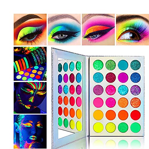 GlitzyGurl Neon-Glitzer-Lidschatten-Palette von GlitzyGurl