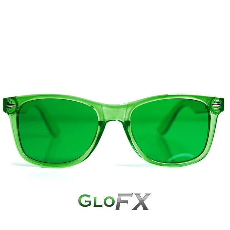 Glofx Grüne Farbtherapiebrille Pokerbrille Verbessern Sie Das Gefühl Von Harmonie Und Entspannung Edm Szene Dj Rave Eyewear Glofx Grüne Farbtherapiebrille Pokerbrille Verbessern Sie Das Gefühl Von Harmonie Und Entspannung Edm Szene Dj Rave Eyewear von GloFX