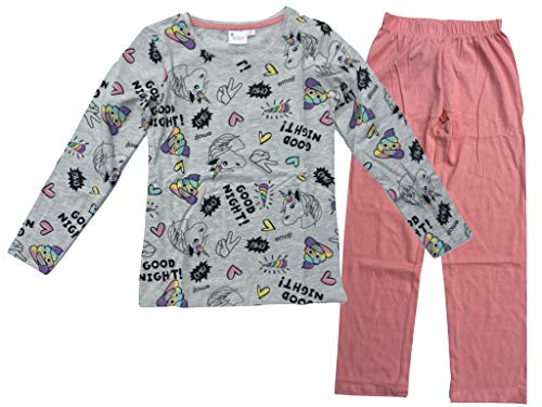 Emoji Mädchen Schlafanzug Pyjama (152) von Global Brands