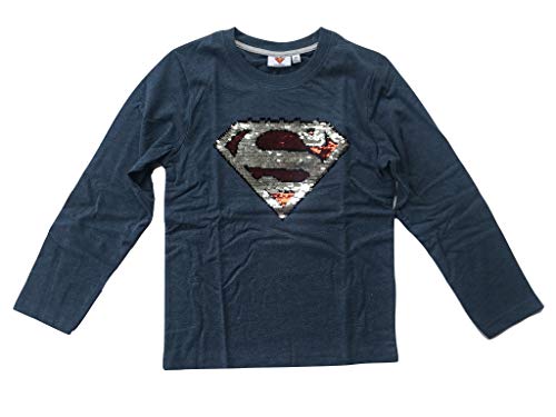 Superman Langarmshirt mit Wendepailletten (116) von Global Brands