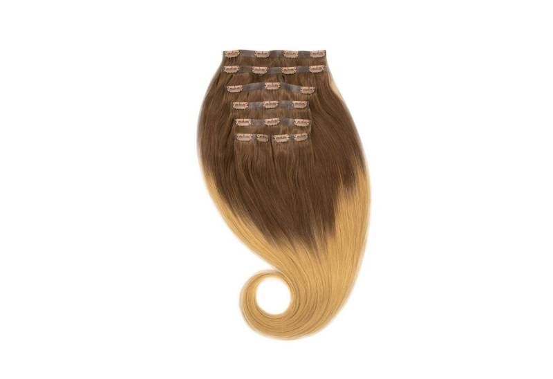 Global Extend Echthaar-Extension Clip-in-Extensions nahtlos von Global Extend