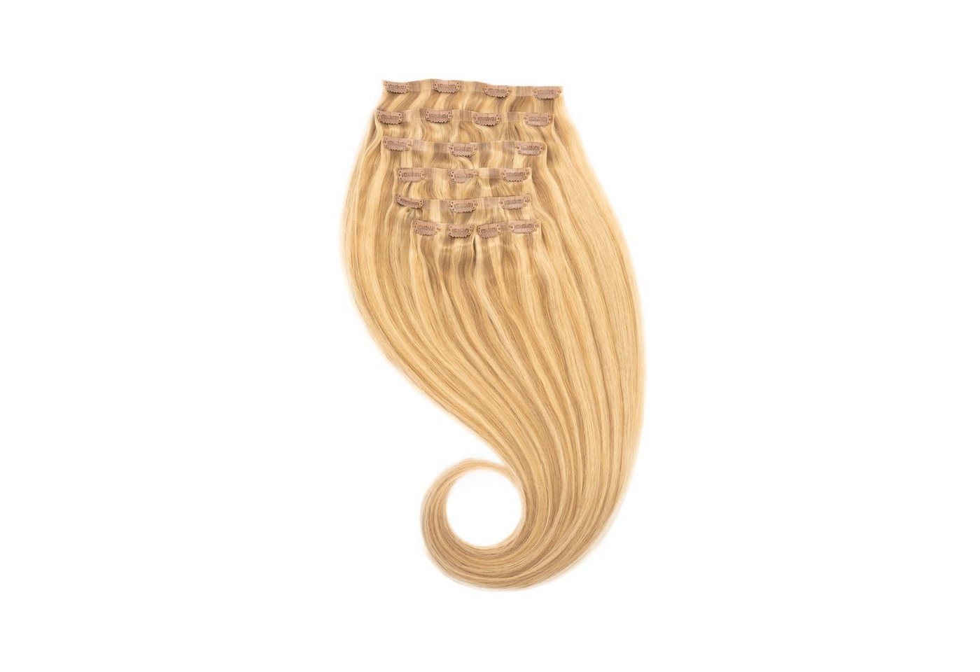 Global Extend Echthaar-Extension Clip-in-Extensions nahtlos von Global Extend