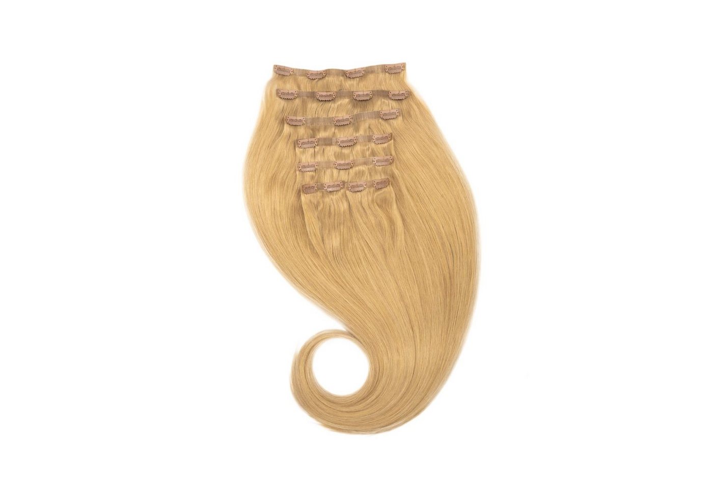 Global Extend Echthaar-Extension Clip-in-Extensions nahtlos von Global Extend