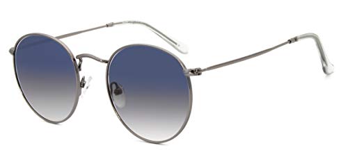 Global Glasses Runde Sonnenbrille Für Herren Damen Metallrahmen Glas Sonnenbrille UV400 CAT3 Silber Retro Klein Gesicht Brille Global Glasses Runde Sonnenbrille Für Herren Damen Metallrahmen Glas Sonnenbrille UV400 CAT3 Silber Retro Klein Gesicht Brille von Global Glasses