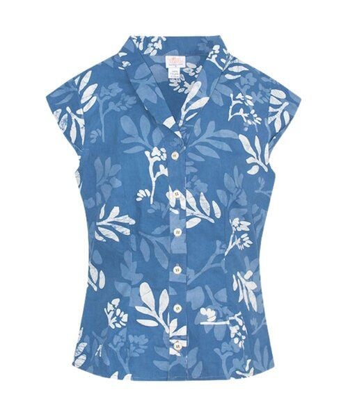 Global Mamas Bio Bluse - RETRO - Forage von Global Mamas