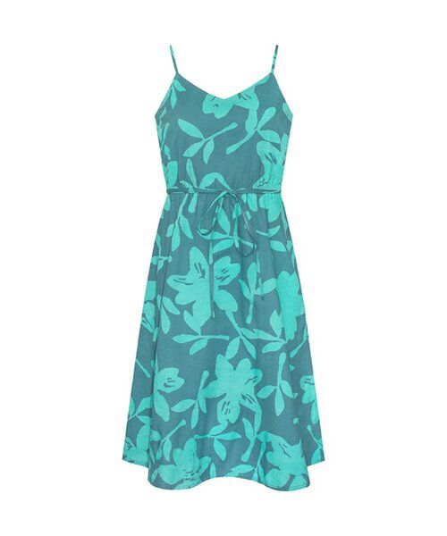 Global Mamas Bio Sommerkleid - SUNSET - Sea Glass von Global Mamas