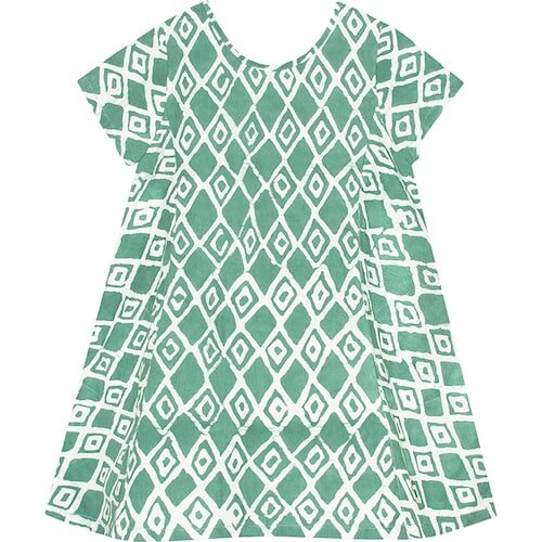 Global Mamas Bio Sommerkleid - SWING - Argyle/Pebbles von Global Mamas