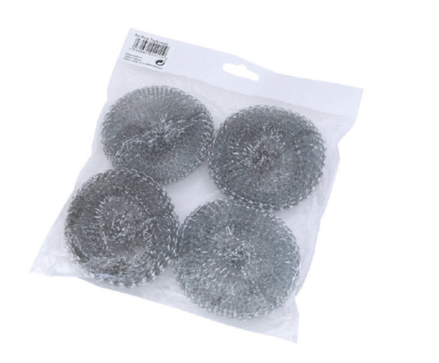 Global Partner Reinigungsschwamm Topfkratzer Metall, 4er Pack von Global Partner