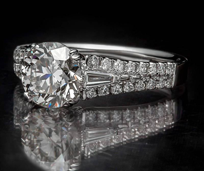 2.35 Cttw, F - G Vs1-Vs2 Runde Geschnitten Engagement Jahrestag Labor Gewachsen Diamant Ring von GlobalDiamondGroup