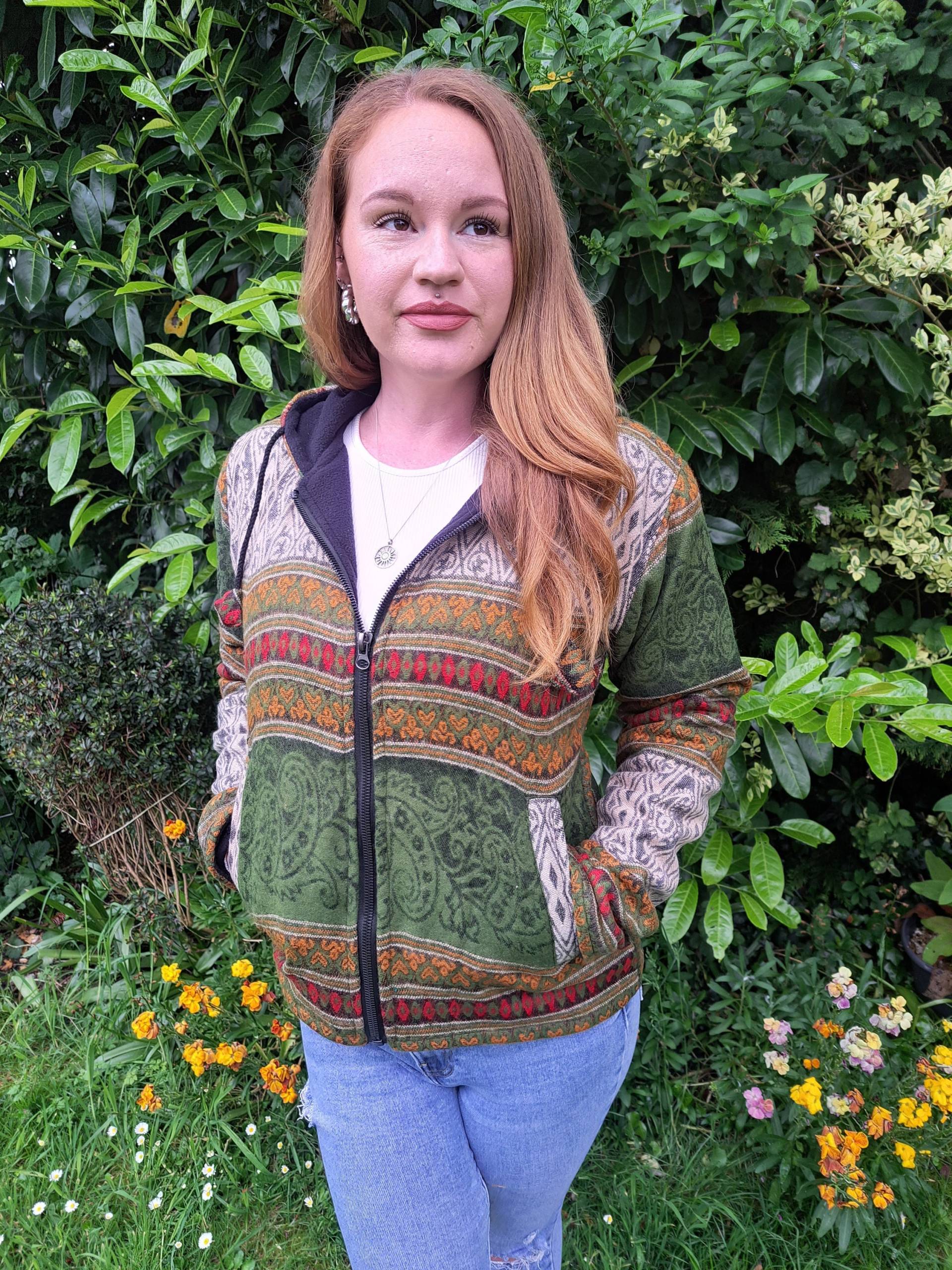 Schöne Decken Jacken, Weiche Warme Kuschelig Schal Hippie Boho Festival, M L Xl von GlobalEmporium1