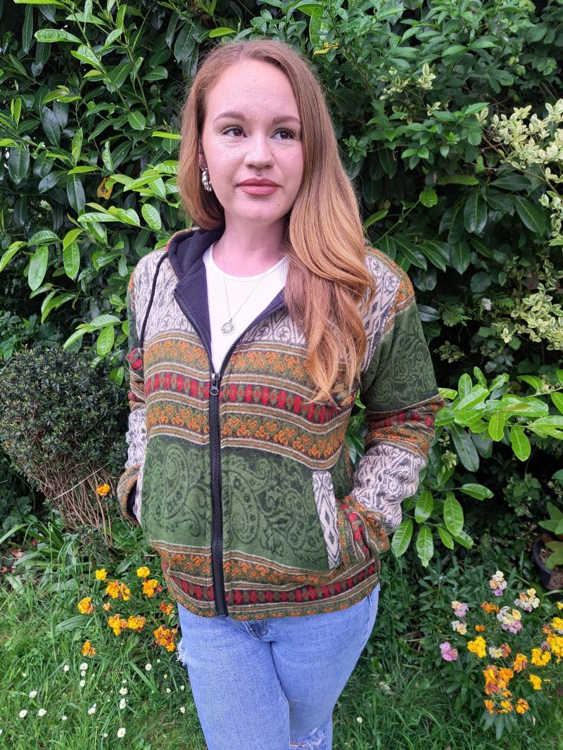 Schöne Decken Jacken, Weiche Warme Kuschelig Schal Hippie Boho Festival, M L Xl von GlobalEmporium1