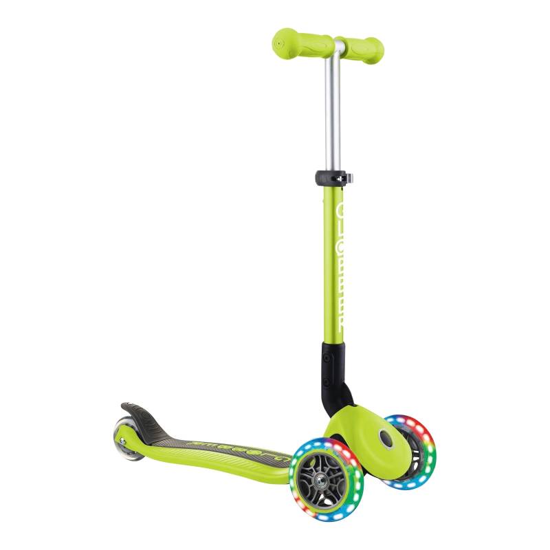 Globber Scooter Junior mit Leuchtrollen von Globber