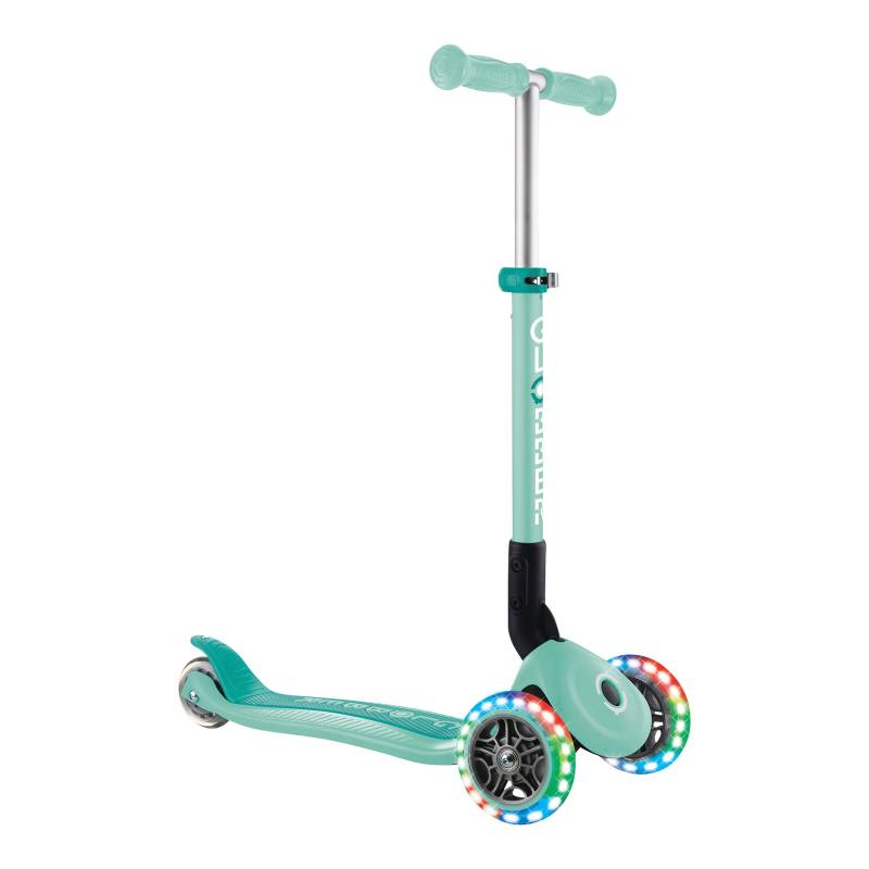 Globber Scooter Junior mit Leuchtrollen von Globber