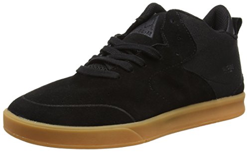 Globe Abyss, Unisex-Erwachsene Sneakers, Schwarz (black/gum), 40.5 EU (7 Erwachsene UK) von Globe