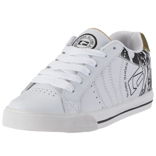 Globe Detour GBDET, Herren Sportschuhe - Skateboarding, weiss, (white/gold 11465), EU 43, (US 9.5), (UK 8.5) von Globe