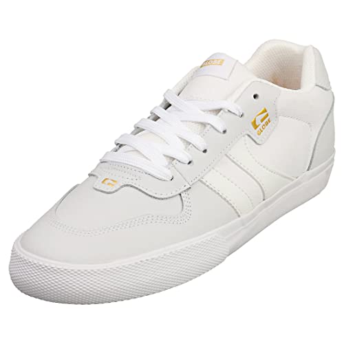 Globe Encore-2 Skateboard Schuhe - White/Gold Dip - US 10.5 von Globe