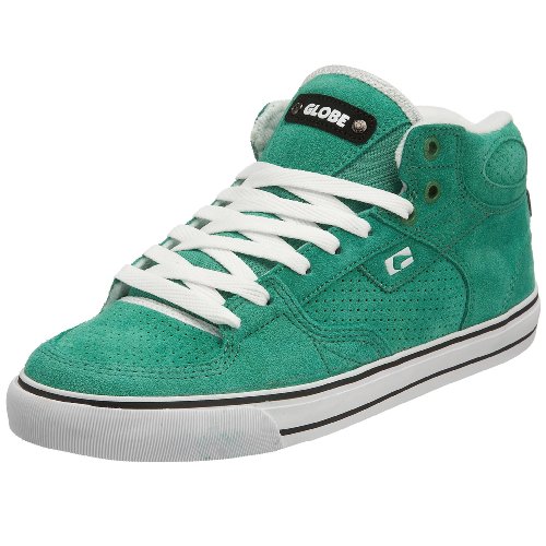 Globe Haslam-Sabaton mid GBHASLSM, Herren Sportschuhe - Skateboarding, grün, (green/white 19405), EU 40 1/2, (US 7 1/2), (UK 6 1/2) von Globe