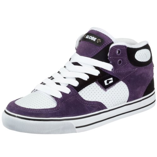 Globe Haslam-Sabaton mid GBHASLSM, Herren Sportschuhe - Skateboarding, violett, (purple/white/black 19564), EU 41, (US 8), (UK 7) von Globe