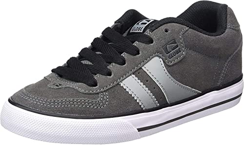 Globe Herren Encore-2 Skateboardschuhe, Mehrfarbig (Charcoal/grey), 40 EU (7.5 US) von Globe