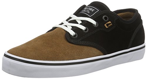 Globe Herren Motley Low-Top, Mehrfarbig (Black/Toffee/White), 41 EU von Globe