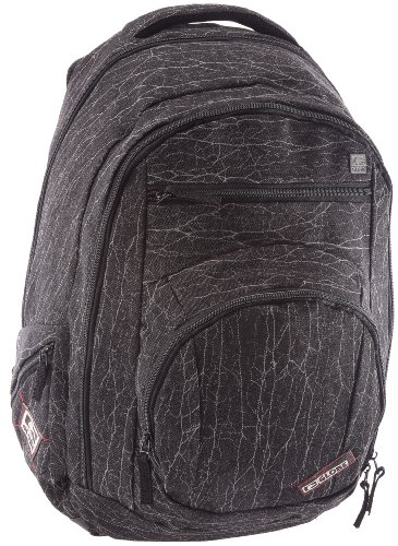 Globe Herren Rucksack Backpack, Bonham, Polyester, Schwarz - Schwarz - schwarz - Größe: one size von Globe