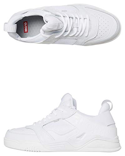 Globe Herren Tilt Evo Skateboardschuhe, Weiß (White 11001) von Globe