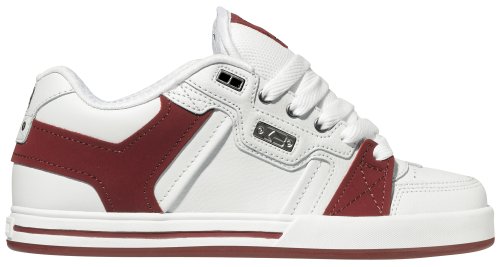 Globe Machnau Saxon GBMACHS, Herren Sportschuhe - Skateboarding, mehrfarbig, (white / bruise 11347), EU 41 (US8, UK7) von Globe