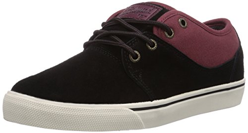 Globe Mahalo, Unisex-Erwachsene Sneakers, Mehrfarbig (black/port 10995), 42.5 EU (8.5 Erwachsene UK / 9.5 US) von Globe