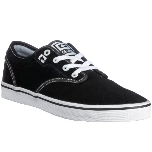 Globe Motley GBMOTLEY, Herren Sportschuhe - Skateboarding, schwarz, (black/white suede 10302), EU 42, (US 8 1/2), (UK 7 1/2) von Globe