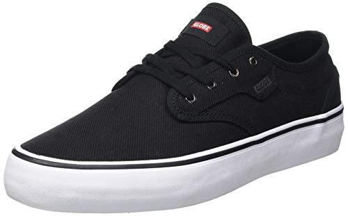 Globe Herren Motley II Sneaker, Black White, 45 EU von Globe