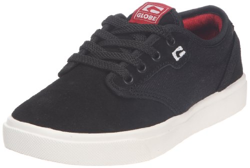 Globe Motley Kids Jungen Sportschuhe - Skateboarding, Schwarz (Noir (Black/Red), 33 EU von Globe