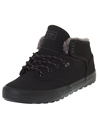 Globe Motley Mid, Herren High-top, Schwarz (black/black Fur), 44.5 EU (10 UK) von Globe