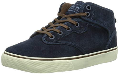 Globe Motley Mid, Unisex-Erwachsene Hohe Sneakers, Blau (13191 navy/brown), 40 EU (6.5 Erwachsene UK / 7.5 US) von Globe