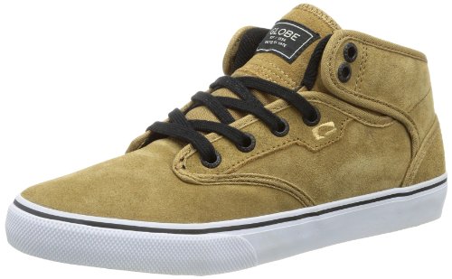 Globe Motley Mid, Unisex-Erwachsene Hohe Sneakers - Braun (golden brown/black 17239), 44 EU (9.5 Erwachsene UK) von Globe