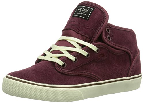 Globe Motley Mid, Unisex-Erwachsene Hohe Sneakers - Rot (maroon 19867), 44.5 EU (10 Erwachsene UK / 11 US) von Globe