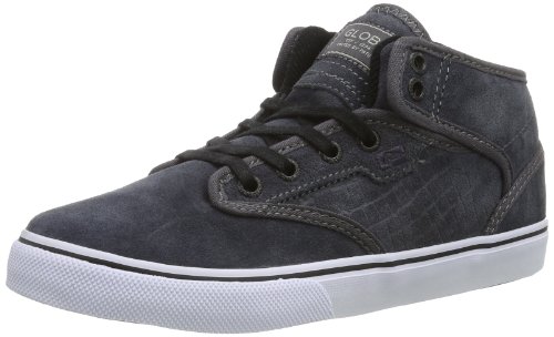 Globe Motley Mid GBMOTLEYM Unisex-Erwachsene Sneaker, Grau (Charcoal/Snake 15169), EU 39(UK 6)(US 7) von Globe