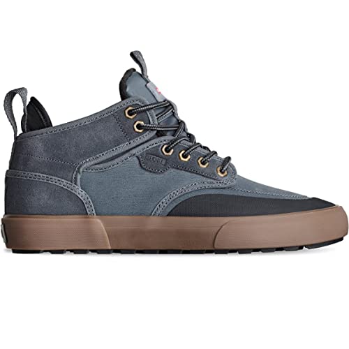 Globe Motley Mid Skateboard Schuhe - Dark Shadow/Summit - US 10.5 von Globe