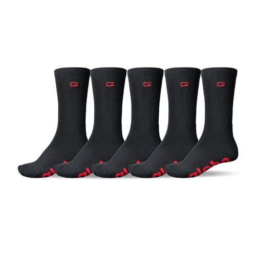 Globe Og Logo Hi Crew Long Socks 5 Pairs EU 39-44 1/2 von Globe